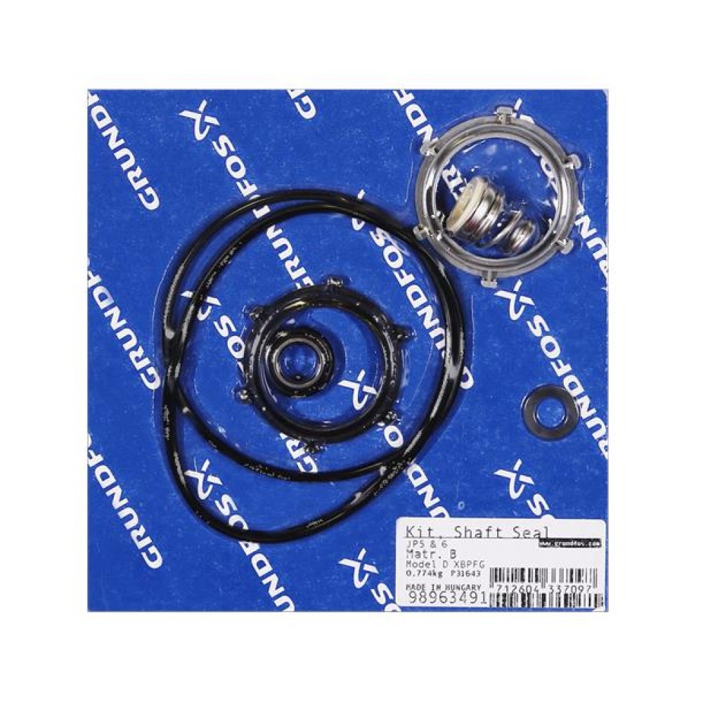 KIT, Shaft seal model D XBPFG Matr. B 98963491