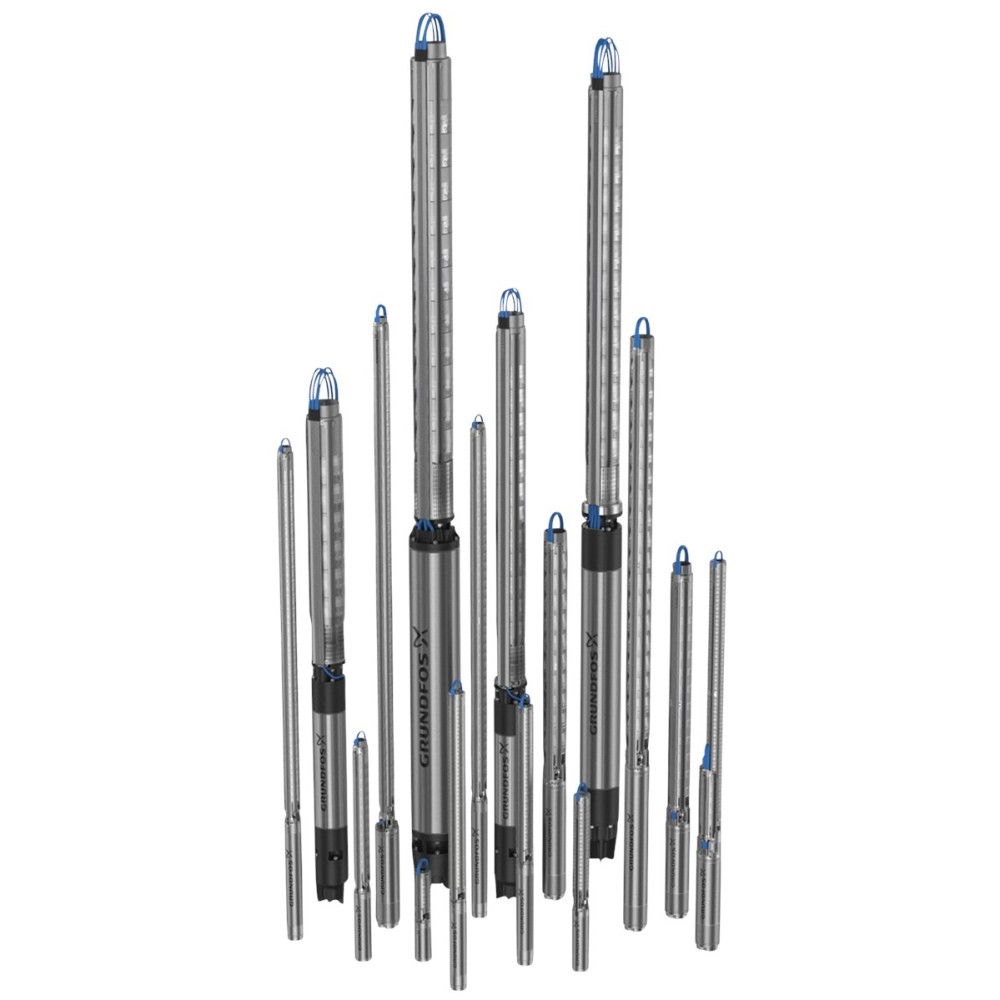 Скважинный насос Grundfos SP 125- 2A Rp6 6" 50 DOL Hydraulic 17A000A2