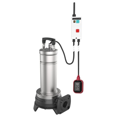 Погружной канализационный насос Grundfos Unilift APG.40.10.A3 3x400V No plug 92616892
