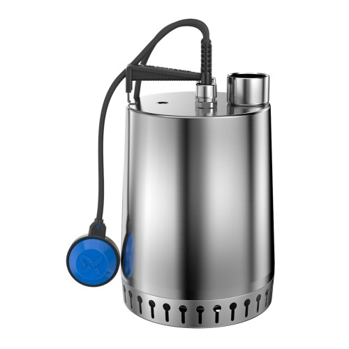Дренажный насос Grundfos Unilift AP12.40.08.A1 Schuko, 1x230 В, 50 Гц, 1,3/0,8 кВт, выход Rp 1 1/2", кабель – 10 м, корпус и колесо – нержавеющая сталь, 96010980