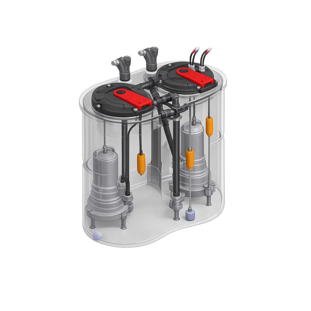 Насосная станция Standart Pompa CONFLUX 500-2-1.1