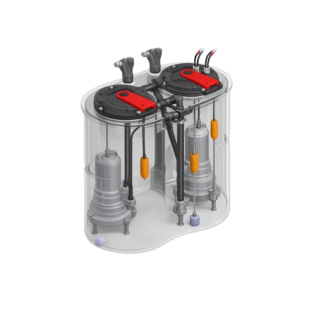 Насосная станция Standart Pompa CONFLUX 500-2-1.1