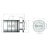 Многопоточное ротационное соединение Rototech M1-32082-200