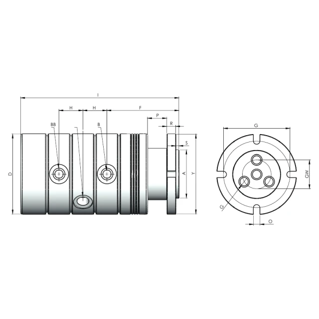 Многопоточное ротационное соединение Rototech M1-33081-200