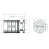 Многопоточное ротационное соединение Rototech M1-12082-200