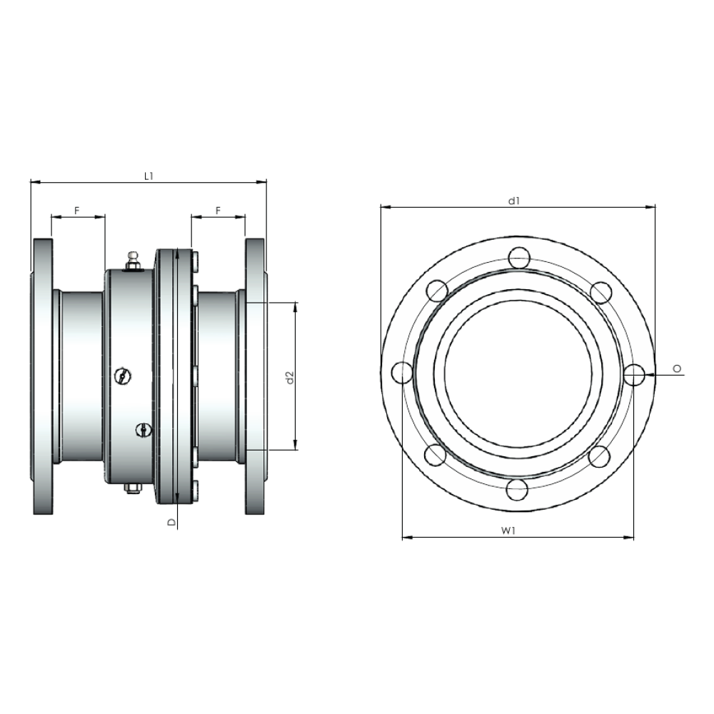 Шарнирное соединение Rototech BF10T1110-SS