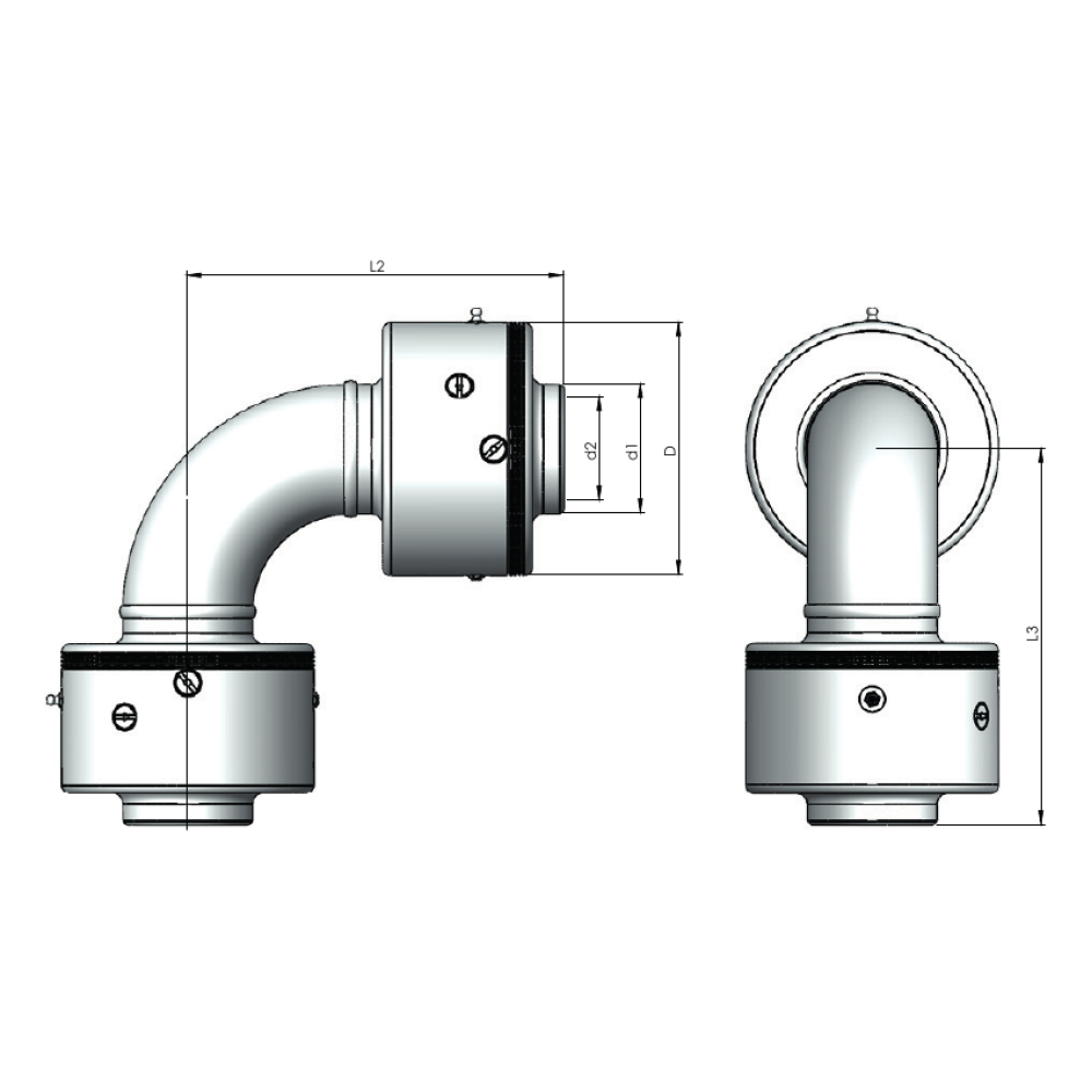 Шарнирное соединение Rototech E1-KK4-032