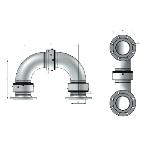 Шарнирное соединение Rototech E2-FF5-032