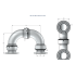 Шарнирное соединение Rototech E2-FF5-125
