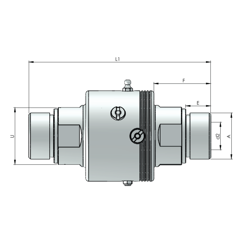 Шарнирное соединение Rototech E3-EE-025-3