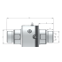 Шарнирное соединение Rototech E3-EE-032-2