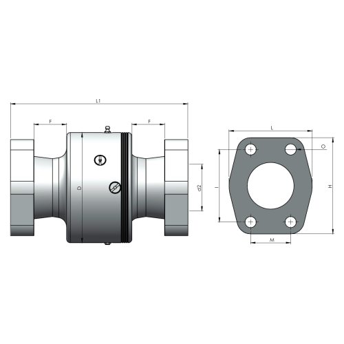 Шарнирное соединение Rototech E6-SAE3000-015