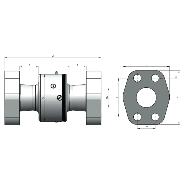 Шарнирное соединение Rototech E6-SAE6000-020