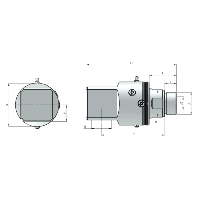 Шарнирное соединение Rototech E7-ED90-020