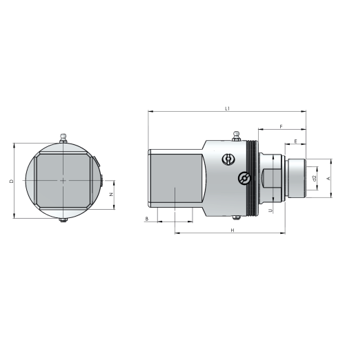 Шарнирное соединение Rototech E7-ED90-032