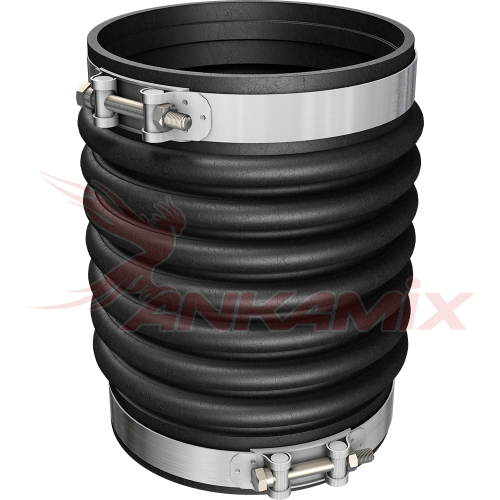 Рукав гофрированный ANKGS220 / Ø ≈ 220 мм / s ≈ 6 мм / L ≈ 300 мм