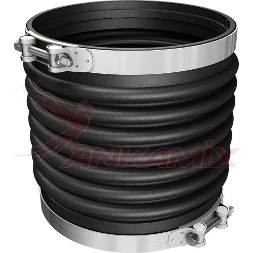 Рукав гофрированный ANKGS280 / Ø ≈ 280 мм / s ≈ 6 мм / L ≈ 300 мм