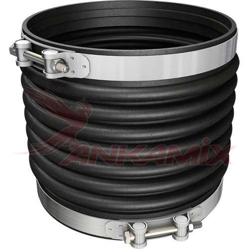 Рукав гофрированный ANKGS320 / Ø ≈ 320 мм / s ≈ 6 мм / L ≈ 300 мм