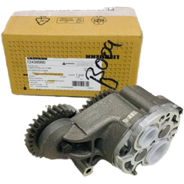12438990 Насос масляный (Lubricating oil pump) Liebherr