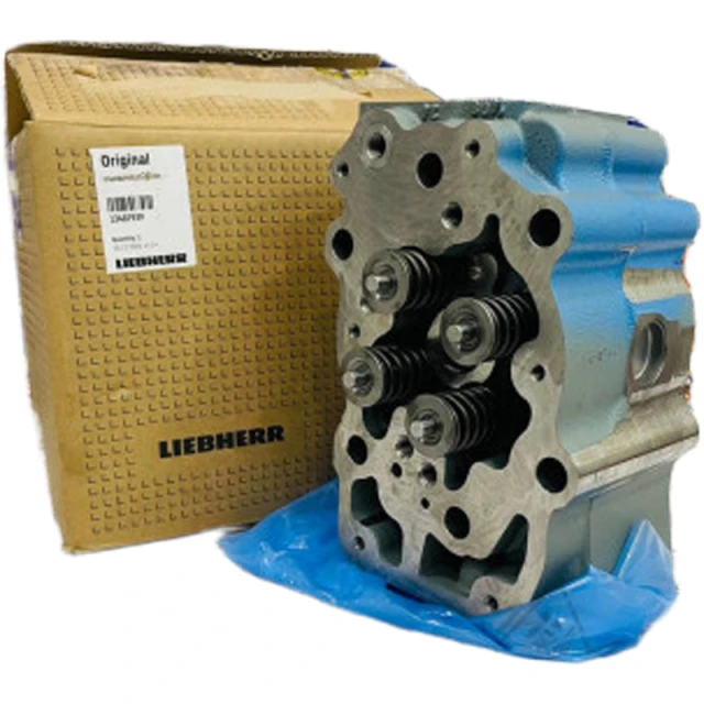 13487939 Головка цилиндра (Cylinder head pre-assy.) Liebherr