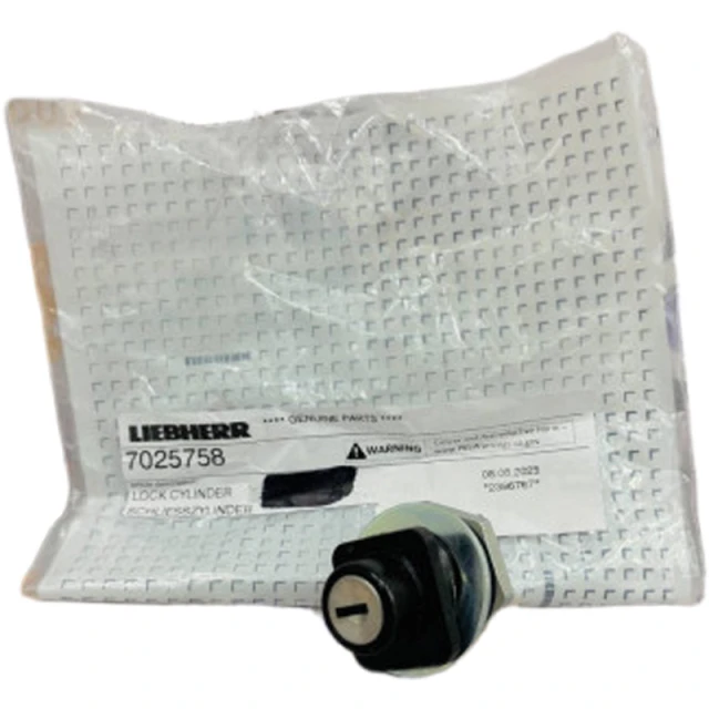 7025758 Цилиндр замка (Lock cylinder) Liebherr