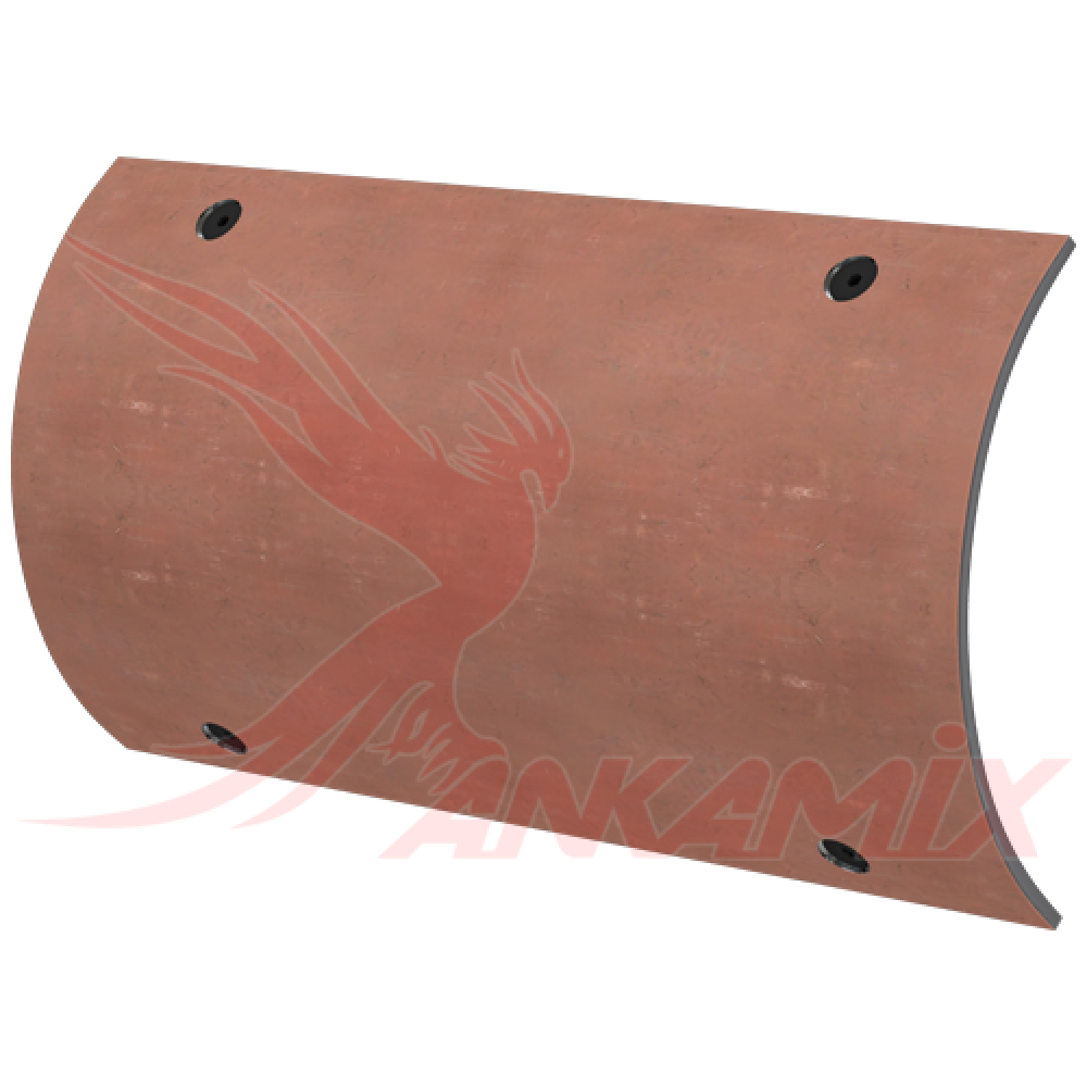 TAV.5/18 Сегмент брони шибера выгрузки бетона
