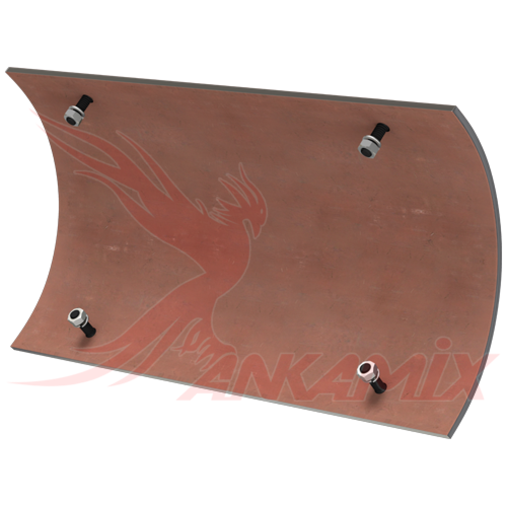 TAV.5/18 Сегмент брони шибера выгрузки бетона