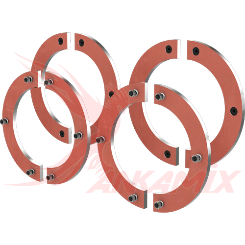 TAV.2/32 Сегмент брони полукольцо для бетоносмесителя SIMEM MSO 4001 (2.5 м³/цикл)