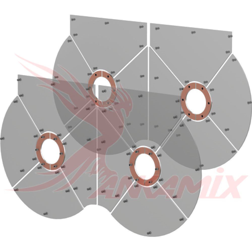 TAV.2/32 Сегмент брони полукольцо