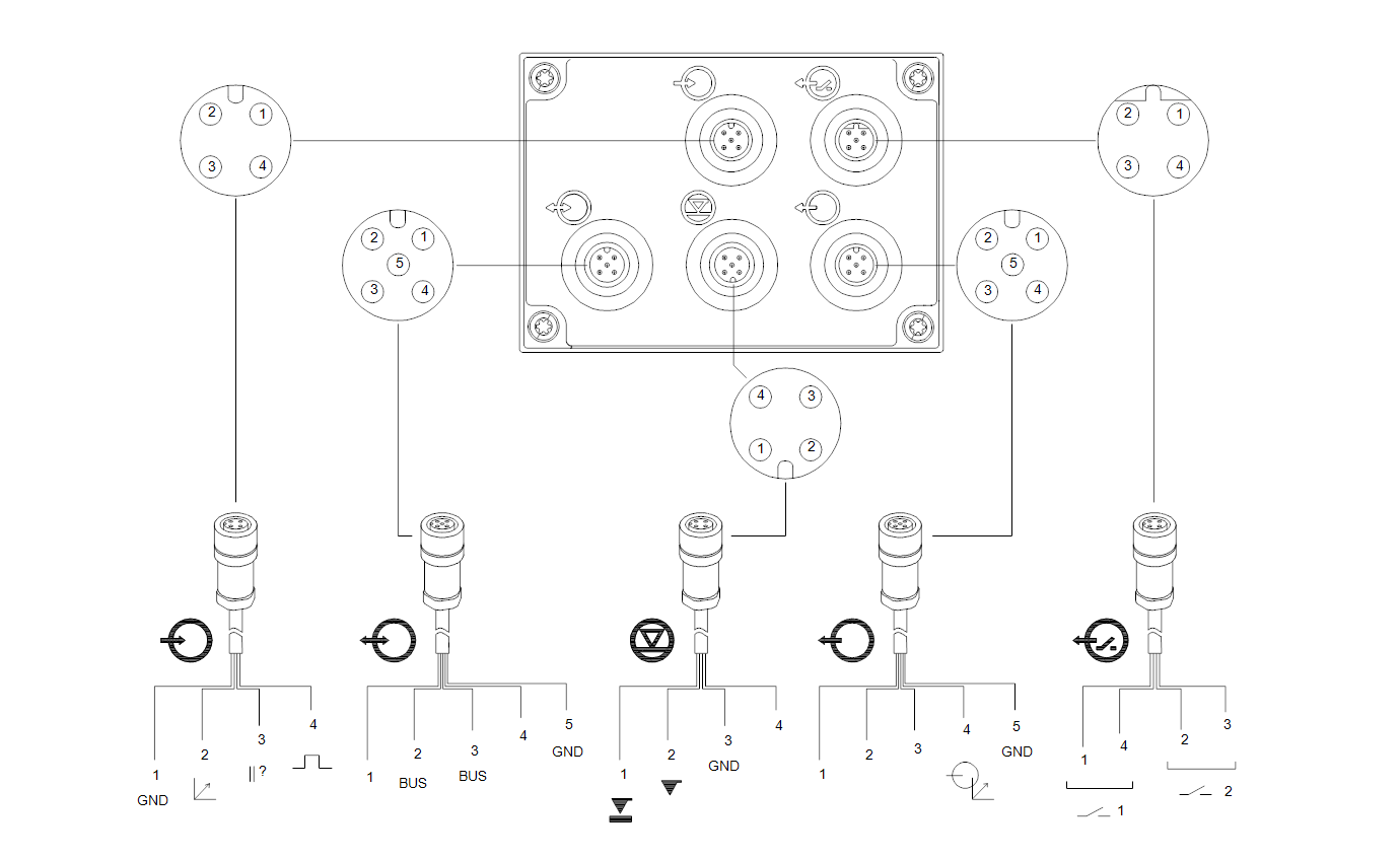 Электрическая схема Дозировочный насос Grundfos DDA 120-7 FCM-SS/T/SS-F-32A1A1FG 99164221